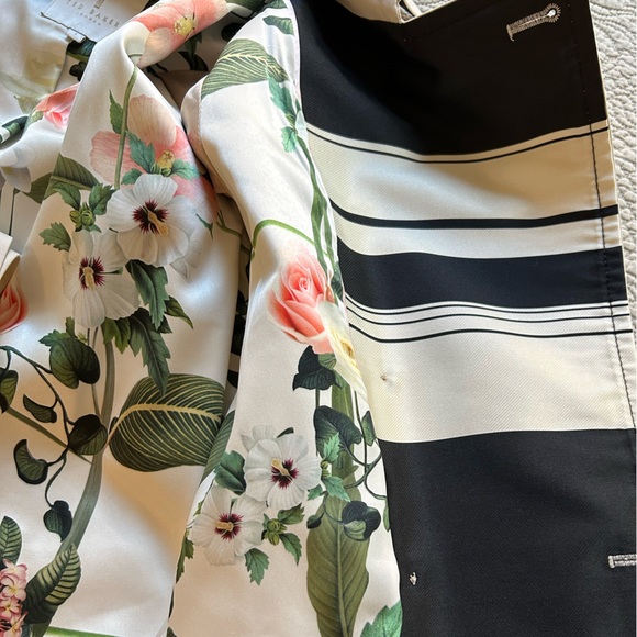 TED BAKER TRENCH RAIN COAT SIZE 1 - Picture 6 of 11